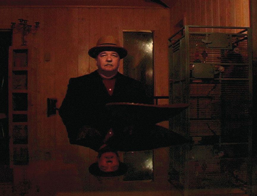 Scene from Caterina Verde's video, "All You Can't Eat and Other Tales of Waiting".&nbsp;&nbsp; All You Can't Eat