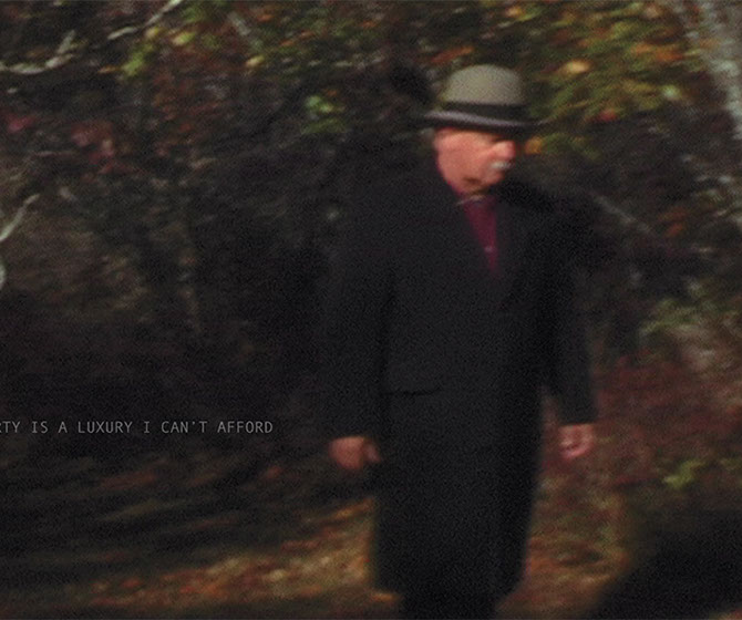 Scene from Caterina Verde's video, "All You Can't Eat and Other Tales of Waiting".&nbsp;&nbsp; Poverty is a Luxury I can't Afford