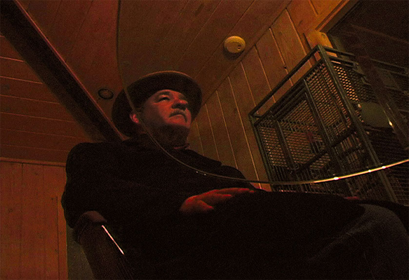 Scene from Caterina Verde's video, "All You Can't Eat and Other Tales of Waiting".&nbsp; Where's Penny?