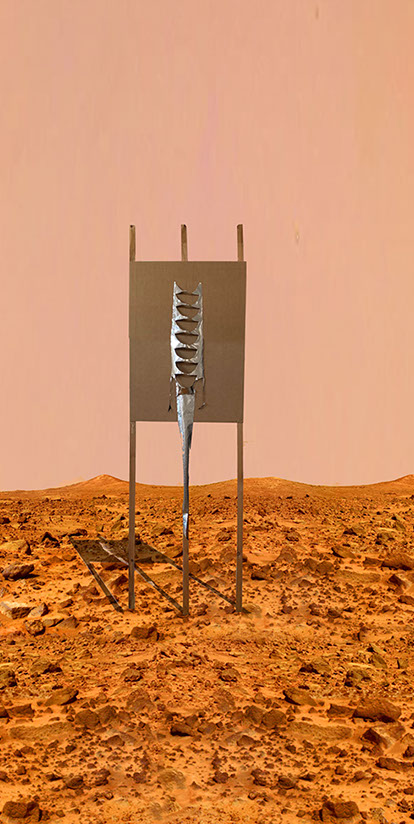 Caterina Verde - Flag for a Martian Landscape