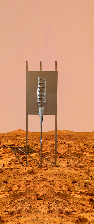 Caterina Verde - Flag for a Martian Landscape