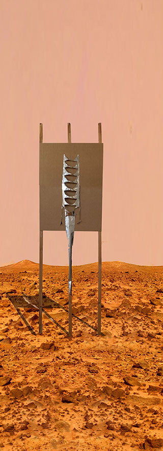 Caterina Verde - Flag for a Martian Landscape