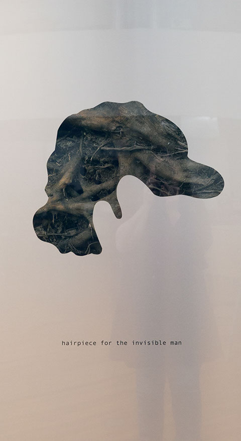 Caterina Verde - hairpiece for the invisible man