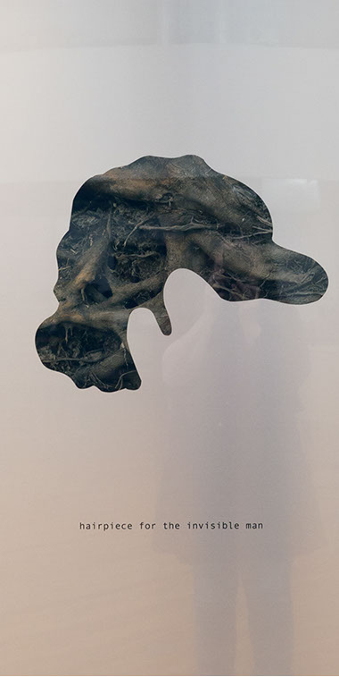 Caterina Verde - hairpiece for the invisible man