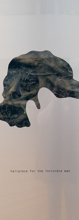 Caterina Verde - hairpiece for the invisible man